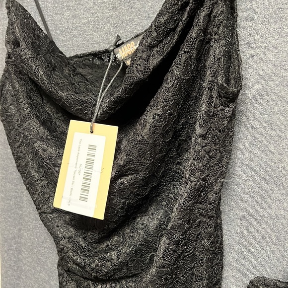 NWT -Mars The Label The Lace Asymmetric Trouser Set in Black - Size Small (8 UK) - Picture 11 of 15